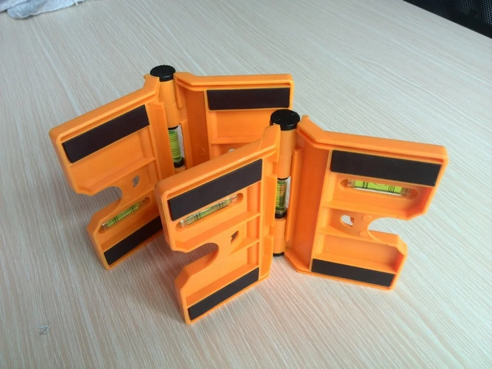 2021 Folding Angle Instrument Plastic Level with Magnetic and ROHS