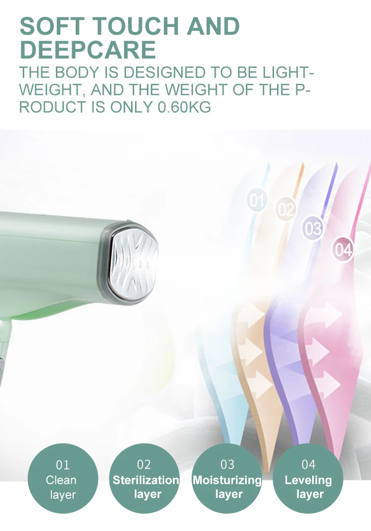 Good Quality OEM 1200W 100ML Portable Travel Mini Handheld Garment Steamers With Stainless Steel Head