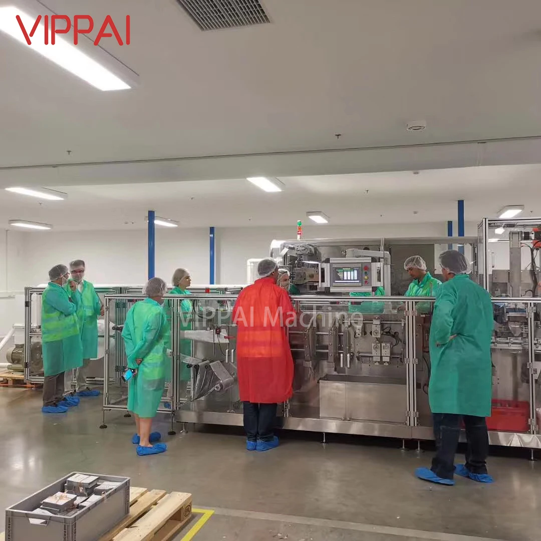 VIPPAI Turkey Popular Full Auto Beauty Cosmetics Face Beauty Fabric Facial Mask Sheet Making Packing Machine(Bag Making)
