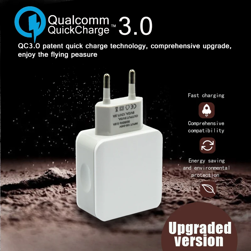 
Arrivals Mobile Phone AC DC Adapter 5V 9V 12V QC 3.0 18 Watt Charger Hot Trend 2021 New X USB Electric 12V 1.5A PC Single 9V 2A 