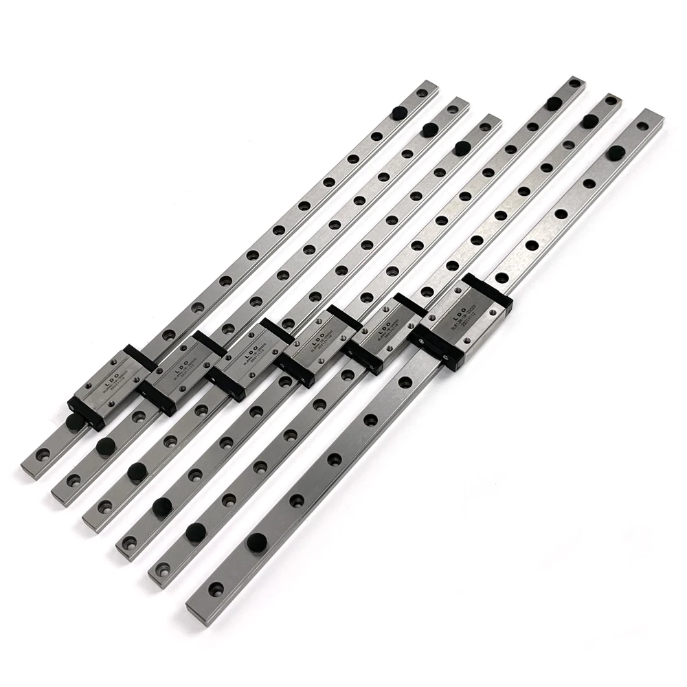 LDO Rails Kit 400/450/500/700mm Parts Accessories Bearing CNC Steel Linear Rail For 3D Printer