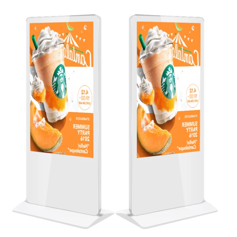  Refee Hot 43 Inch Lcd Media Player Floor Standing Digital Signage Menu Boards Advertising Display Wifi Screen Maker