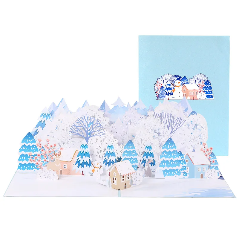 3D Pop Up Cards,Pop Up Greeting Cards,3D Christmas Cards