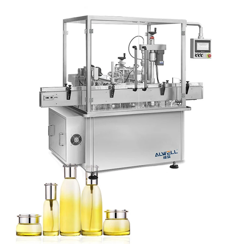 
Automatic cosmetic cream filling capping machine 