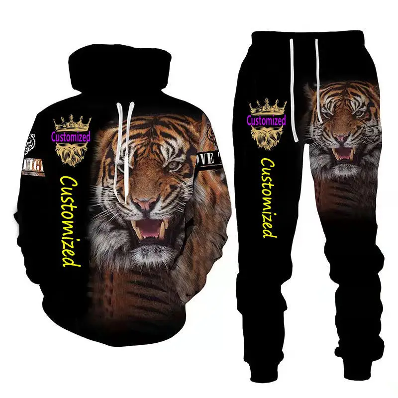 Aibort Wholesale Sweatsuit Custom Logo Hoodie Sublimation Anime Clothing He-Man Hoodie Tracksuits For Men Jogging Training