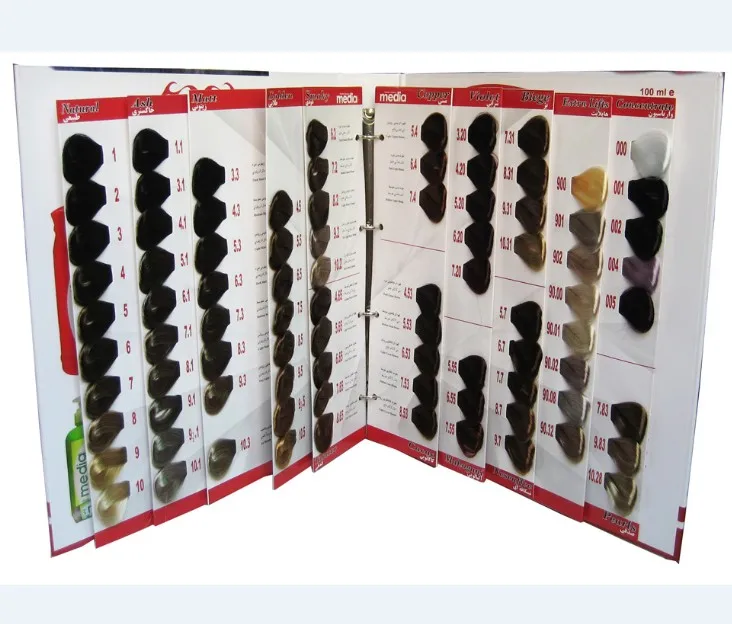 
2021 Beauty 2021 Hair Colour Cream- Hair Dye Beauty Tools For Salon OEM/ODM Salon Hair Color Chart/Catalogue 