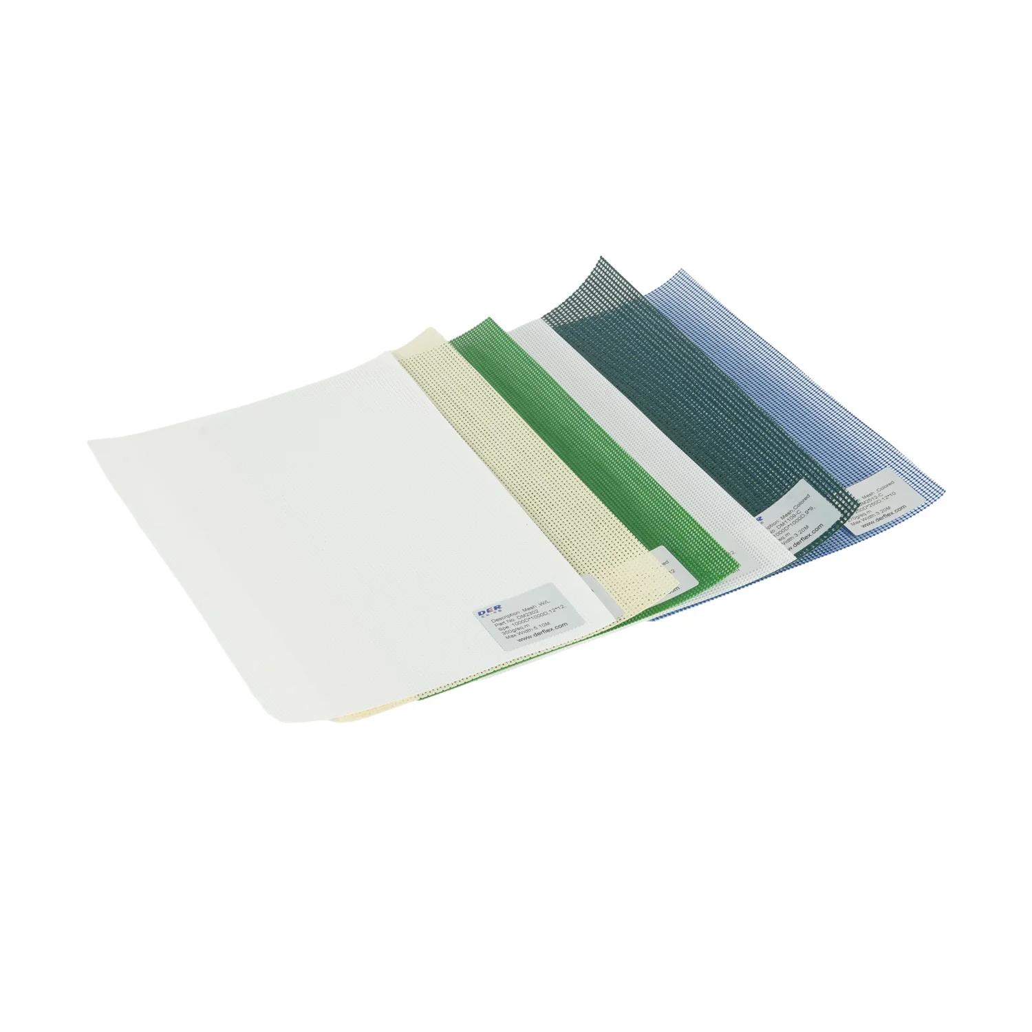 DERFLEX Medium Weight And Flexible 20oz PVC Tarpaulin 1000d PVC Tarpaulin Coated Polyester Scrim Mesh Fabric