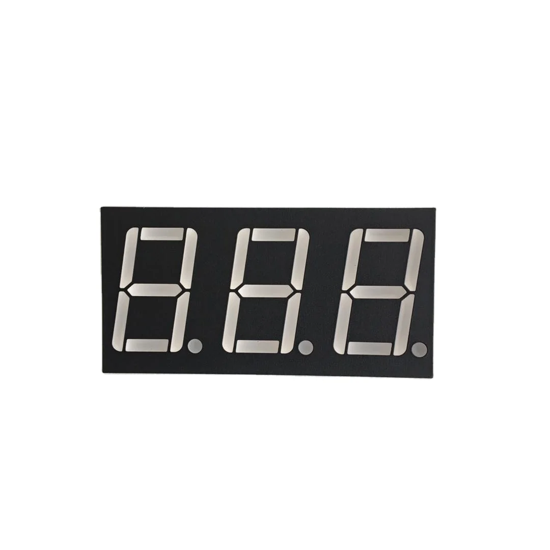 Hot selling design  Led Digital Display  Three Digits 7 segments White led digital display