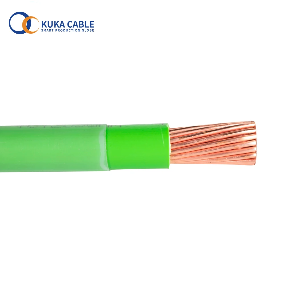 Philippines Thhn Cable Copper Electrical Cable 100mm2 250mm2 Thhn Wire PVC Customized Solid Insulated Wire Pure Copper 450/750v