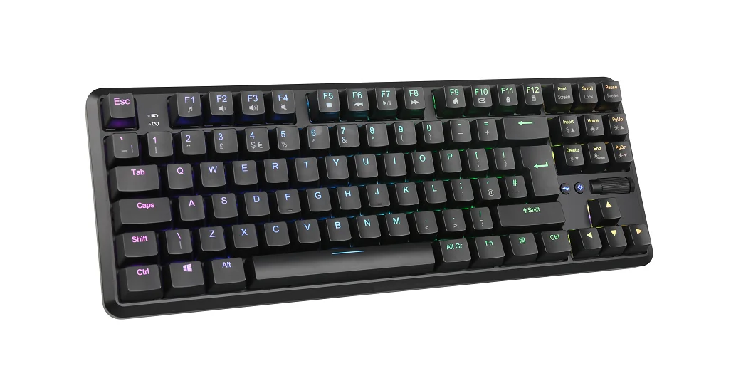 2 4G и мини USB-клавиатура перезаряжаемая игровая клавиатура механическая RGB-подсветка сертификация CE ROHS