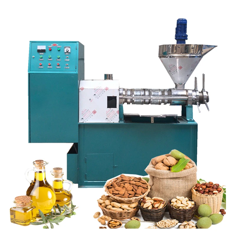 300kg/H Coconut Sunflower Soybean Oil Pressing Machine Hot Sale Small Oil Presser Peanut Oil Cold Press