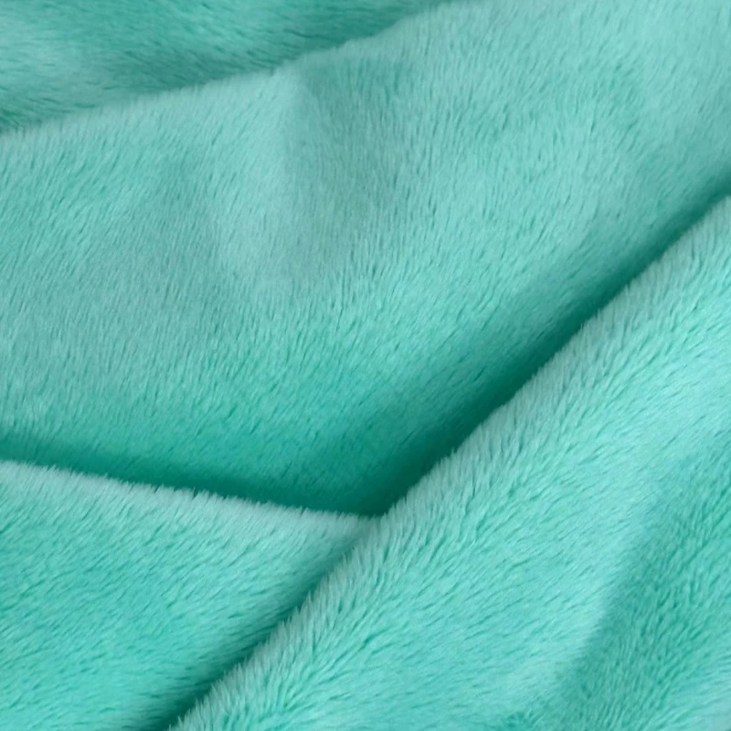 hot sale long plush fabric velvet polyester fabric animal toys plush custom toys blankets for animal toys