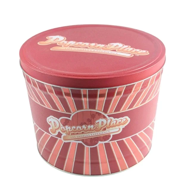 
Popcorn Tin Bucket Metal Ice Bucket With Handle Ice Beer Tin Bucket 