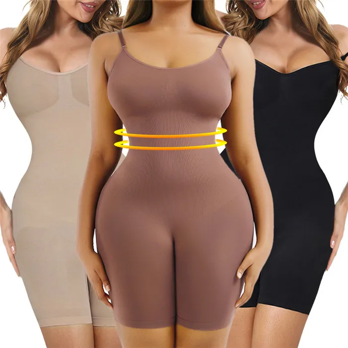 Europe and the United States sling one-piece shapewear non-marking shaping slimming clothes female full-body corset
