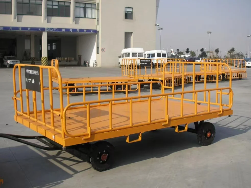 Airport Baggage Cart Aircraft Trolley Cart