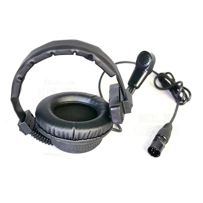 Factory Price High Quality Practical Professional 5-Core Recording Studio Earphones for Camera Company and Director