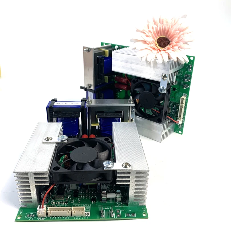 600W Ultrasonic Piezo Transducer Driver Circuit For Cleaning Oily Metal Parts