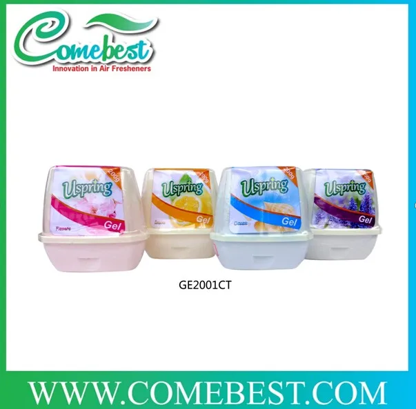 New Product Rose Solid Bathroom Adjustable Odor Eliminating Gel Air Freshener