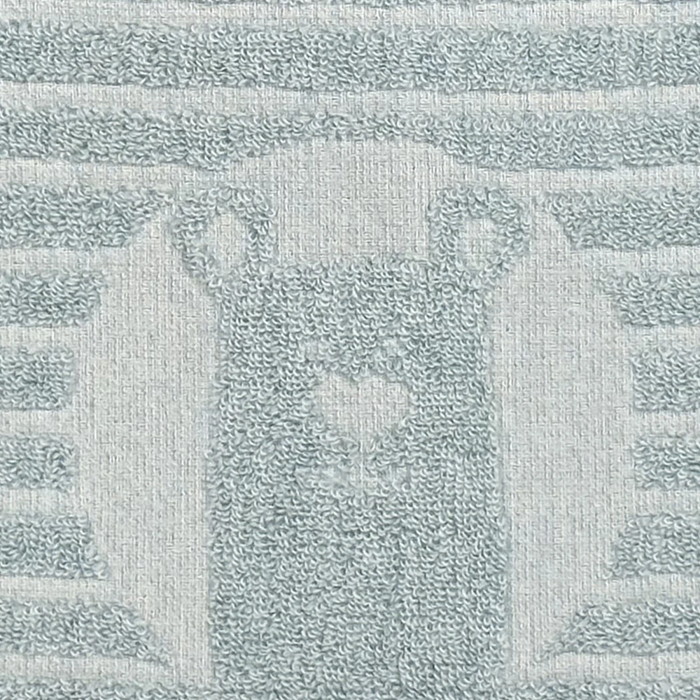 Cute Bear Jacquard Kid Face Towel Cotton/Regenerated Cellulose Fiber Terry Towel