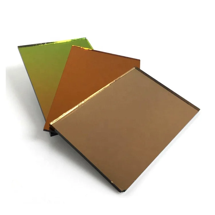 aluminum mirror with grey coated high reflective clear aluminum mirror double coated