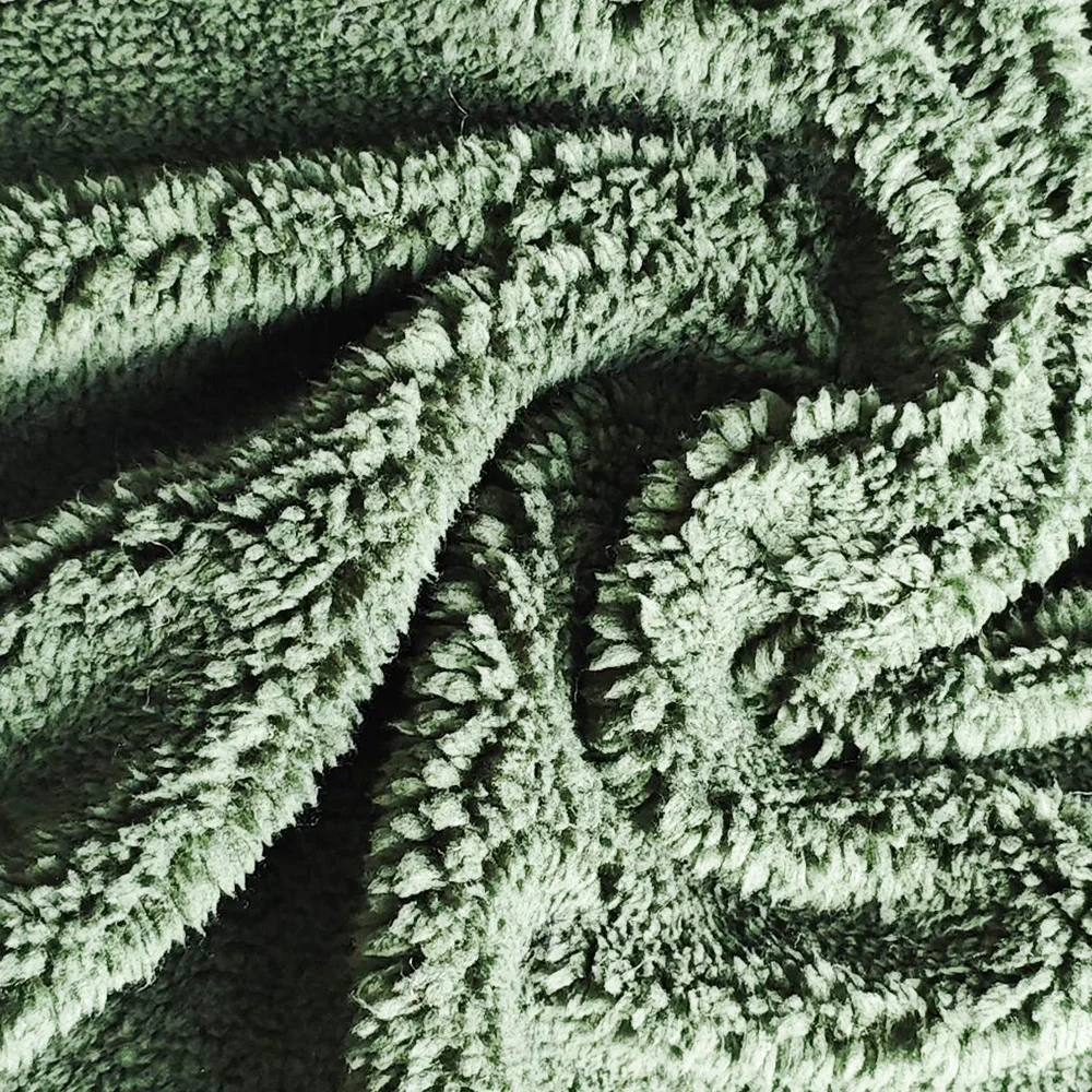 Hot selling custom 100% polyester white cotton velvet 160CM 180GSM