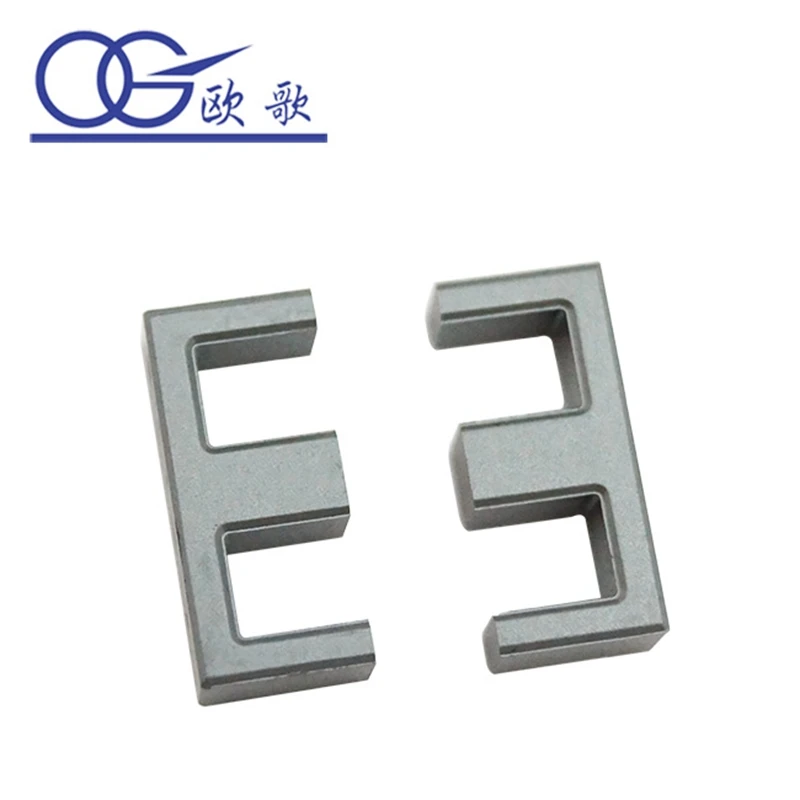 XUYI OUGE EE13 EE16 EE19 EE Series Mn Zn Ferrite Magnet Ring Ferrite Magnet High Frequency Transformer Core