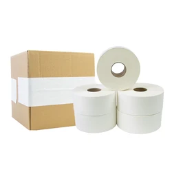 China Manufacturer Reinforced Sealing White Wet Water Activated Gummed Paper Kraft Brown Custom Customize Activate Tape