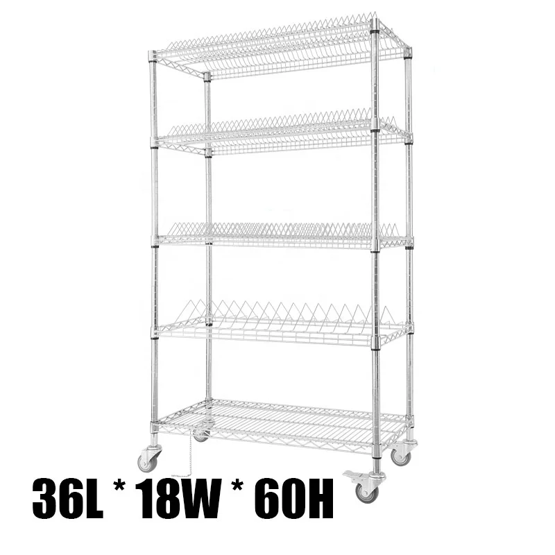 Stainless Steel Wire Shelf and Chrome Wire Mesh Shelf