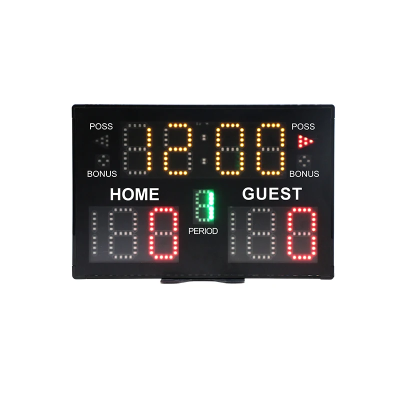 Stadium Digital Portable Large Plastic Scoreboard Remote for Truck Scale Scoreboard for Games Display