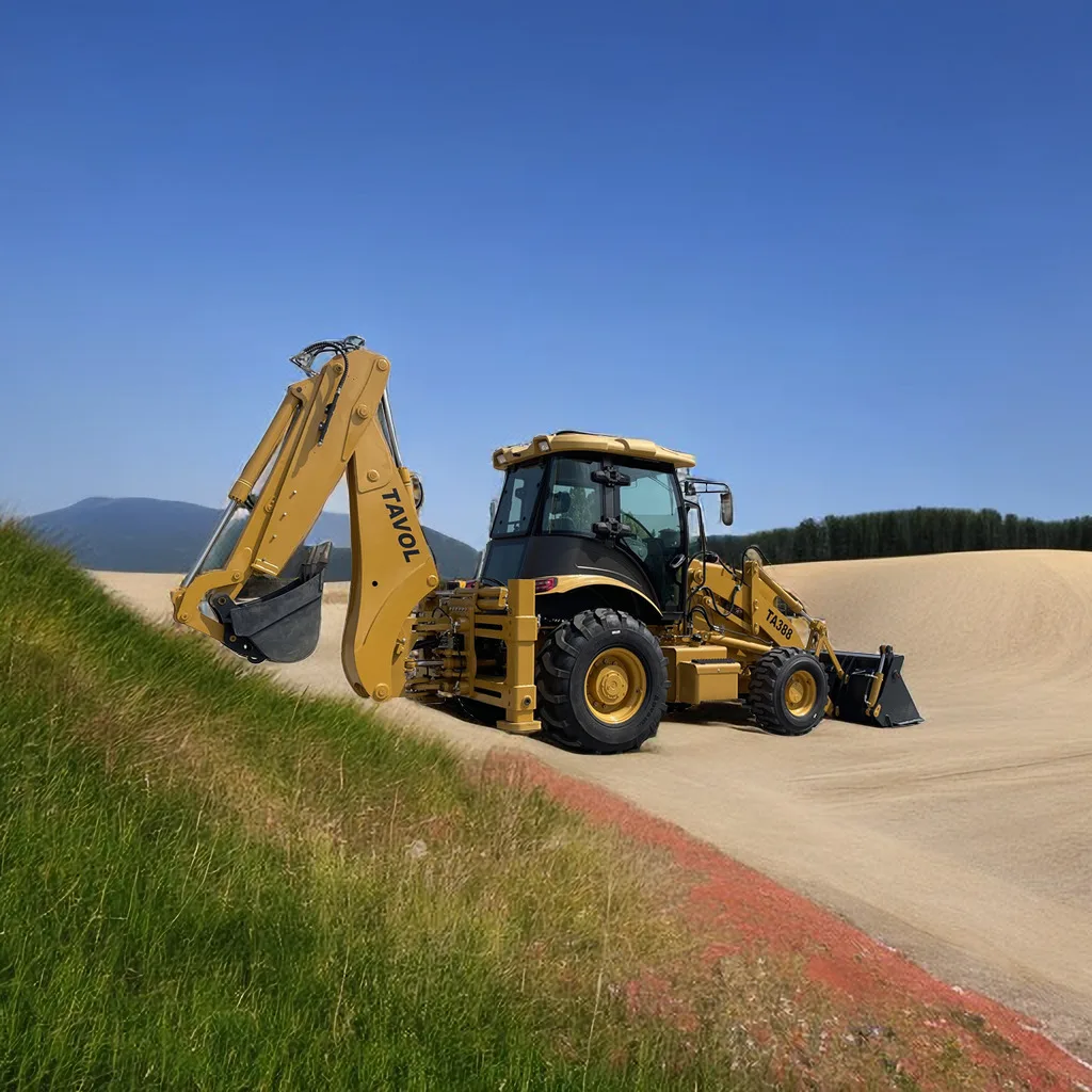 TA388  Back Hoe 100HP Backhoe Loader with Backhoe Attachments