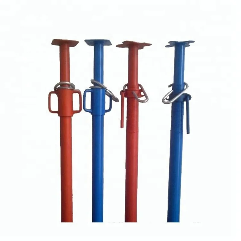 Adjustable Light Duty Painted Formwork Scaffolding Steel Prop with U Head