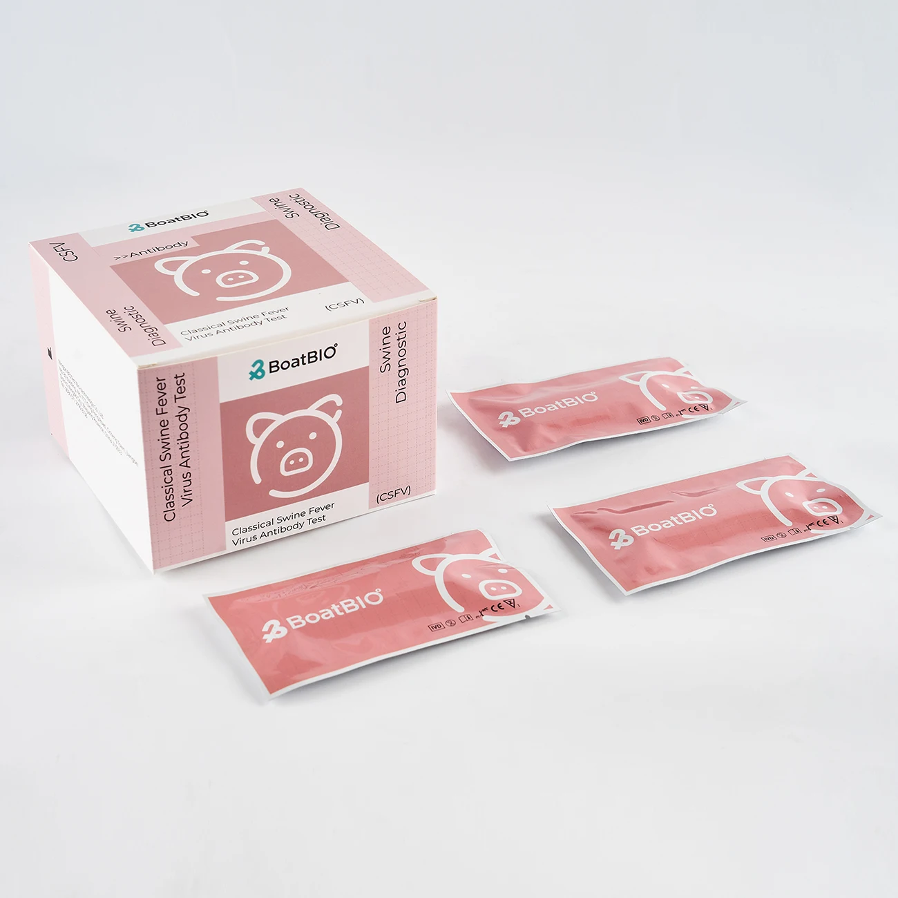 Quality Guaranteed Veterinary Diagnostic Pig Rapid Test Card CSFV Ab Rapid Test Kit