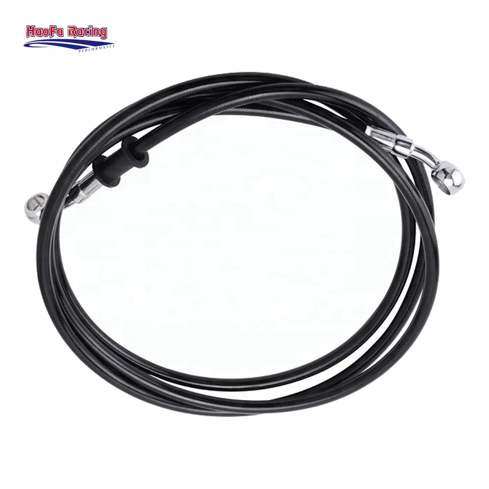 Шланг Sae j1401 1/8 дюйма HL 3,2*10,5 мм для мотоцикла, автомобильного гидравлического EPDM резинового плетеного переднего и заднего тормозного маслопровода