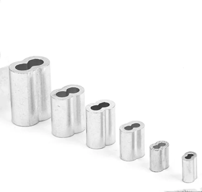 Алюминиевый наконечник с двойным отверстием типа 8