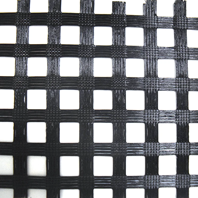 PBX-100 geogrid Basal Embankments And Soil Slope Walls Reinforcement High Strength Polyester Geogrid