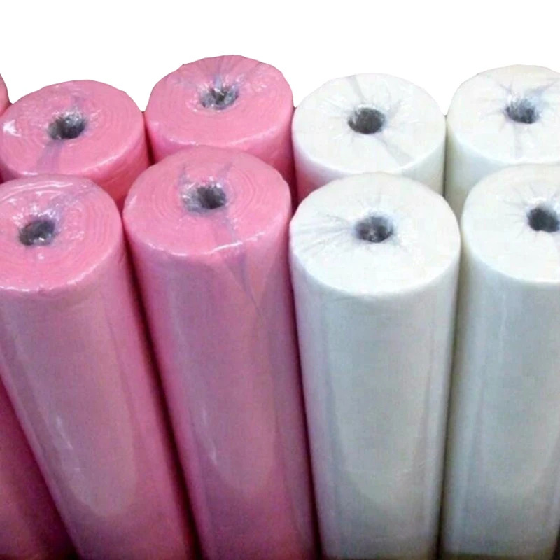 Non Woven Medical Paper Sheets Nonwoven Massage Table Disposable Sheets Hospital Examination Disposable Bed Sheet Roll
