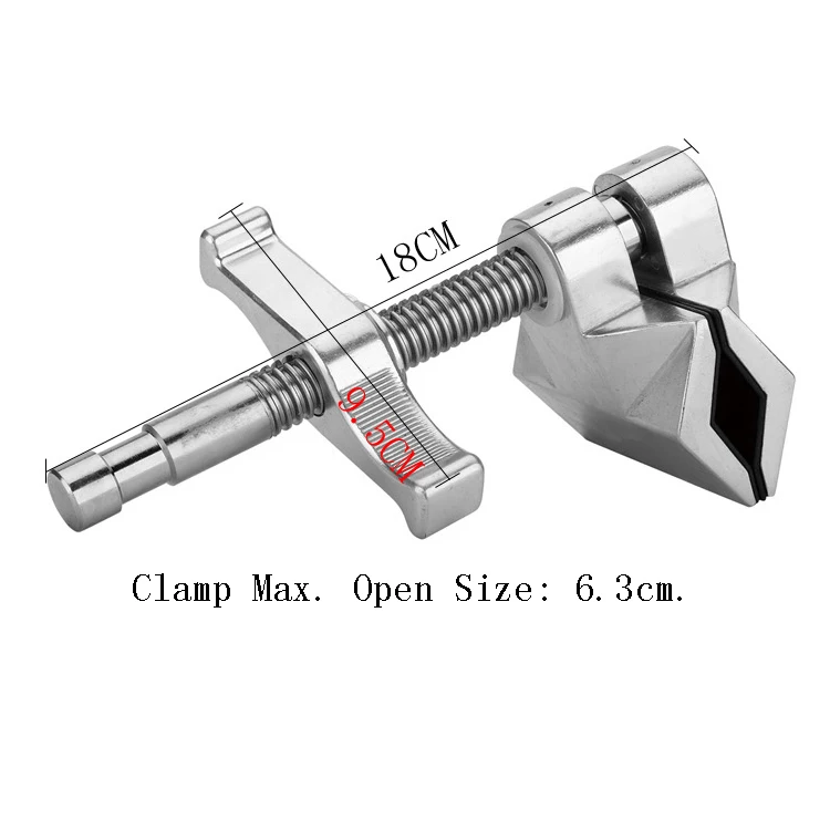 Photography 2inch End Jaw Vise Grip with 5/8 inch Stud