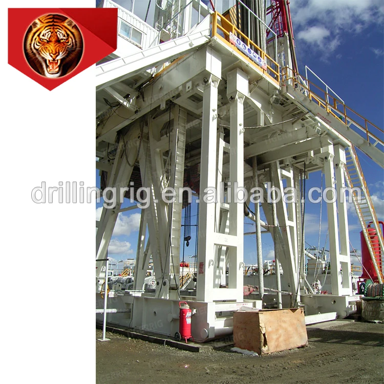 Бурильная установка Tigerrig 2000 л.с. + V-ременной привод грязевой насос F1600 с двигателем для дрели YZ08 YONGJI доставка в 20 стран