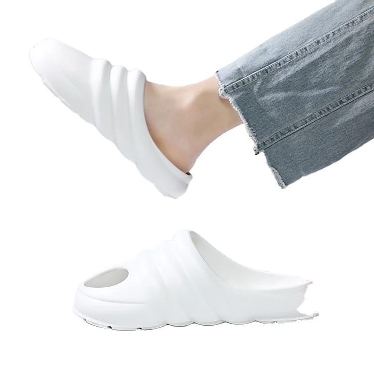 
1E0121 Latest Footwear Man Design Slipper Blank Plain Slide Sandal 