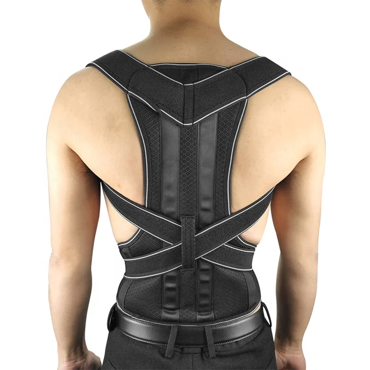 
Tall and straight posture steel plate supports posture correction with hunchback braces 