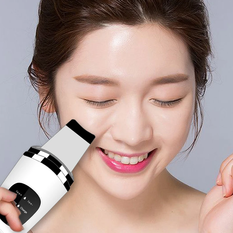 Professional Electric Sonic Ultrasonic Facial Dead Skin Scrubber Hard Skin File Callus Remover Ultrasonic Skin Scrubber Spatula