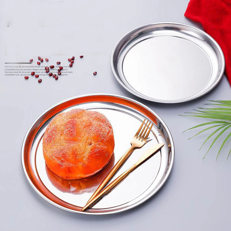 Professional Plato de aperitivos efficient bandeja de metal robust Bandeja para servir frutas