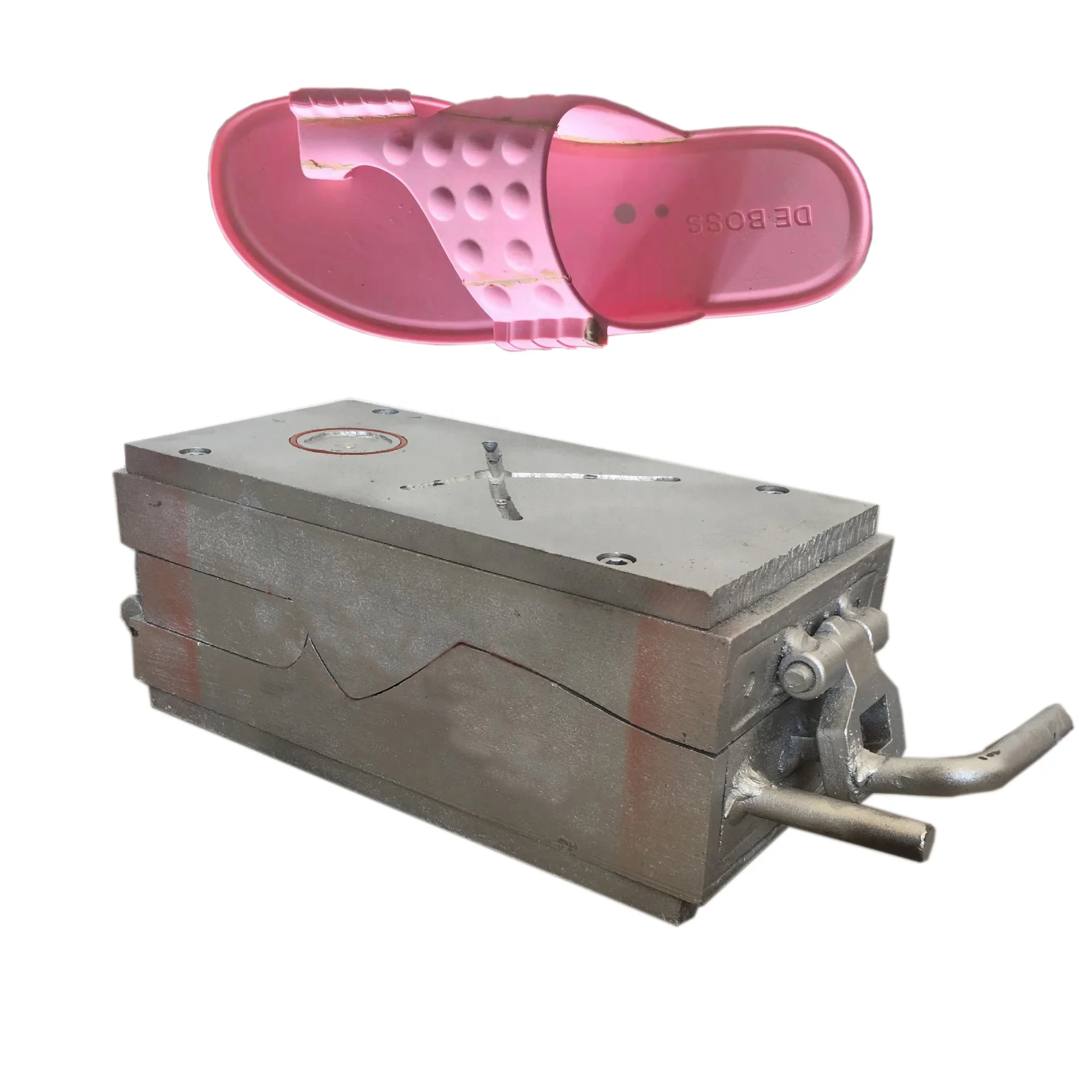 expanded pvc slipper injection mould for Peru Mexico south america using rotary machine