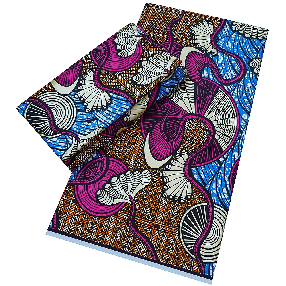 african print fabric ankara wax gold prints GW147