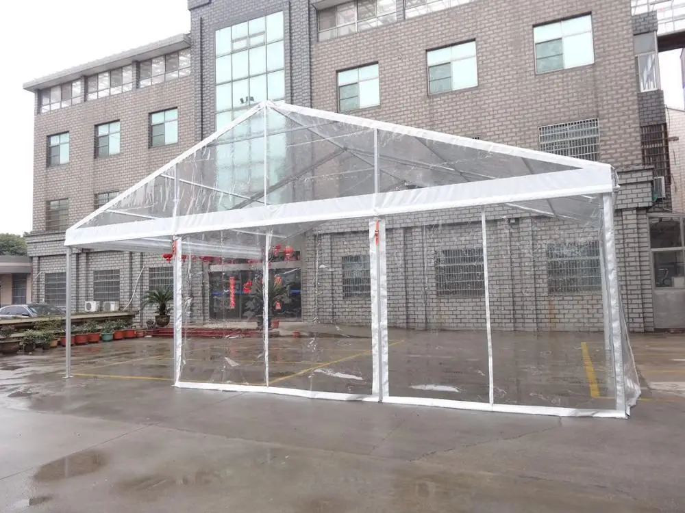 Clear roof wall transparent outdoor marquee party event wedding tent