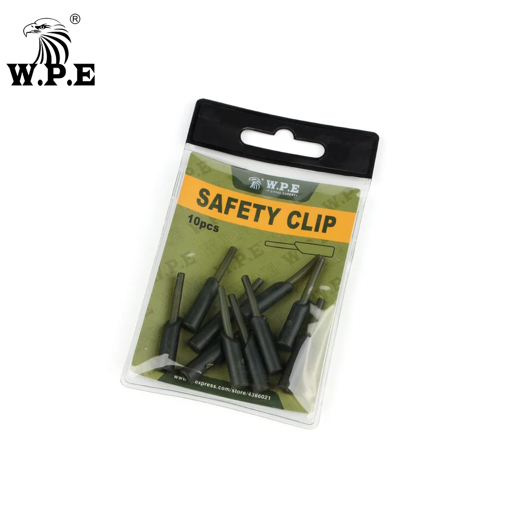 W.P.E Carp Fishing Safety Clip Rubber Tubes Fishing Tackle Feeder Terminal Tackle Accessories