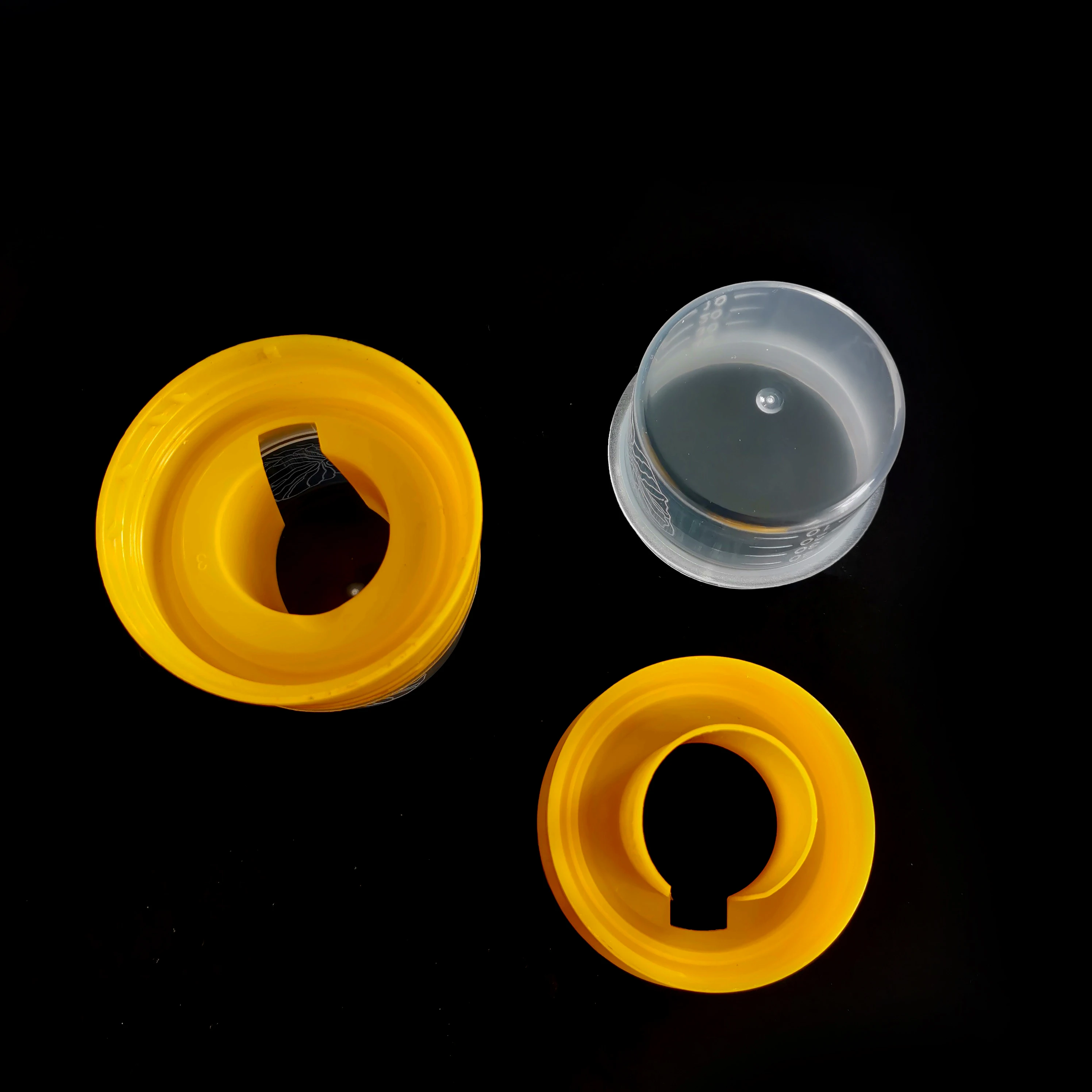 liquid detergent dosing cap screw caps for detergent laundry bottle container