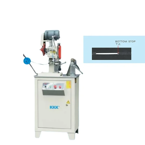KKK Automatic bottom stop machine producing zipper metal bottom stop