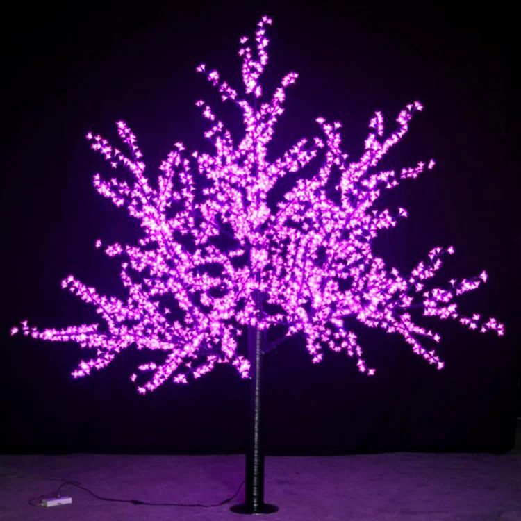 Открытый водонепроницаемый ip65 Свадебный сад уличный декоративный Праздничный Рождественский светильник светодиодный Вишневый свет дерево