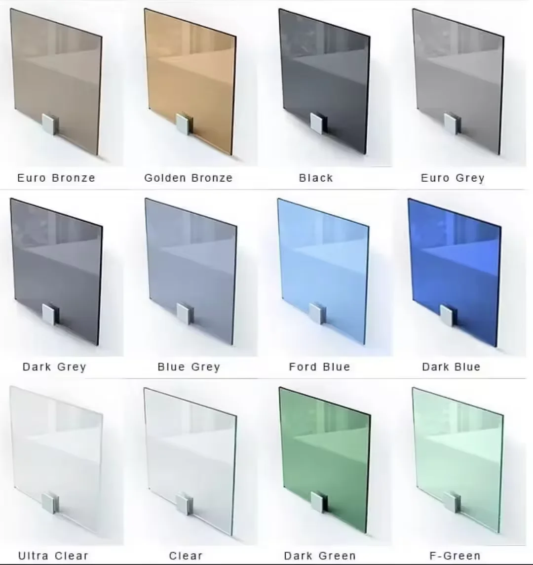 3mm 5mm 6mm 10mm Windows And Doors Solar Control Clear Float Tinted Reflective Glass Wholesale Price